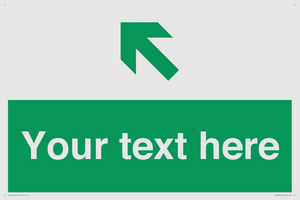 Custom Safe condition: Green Up left arrow